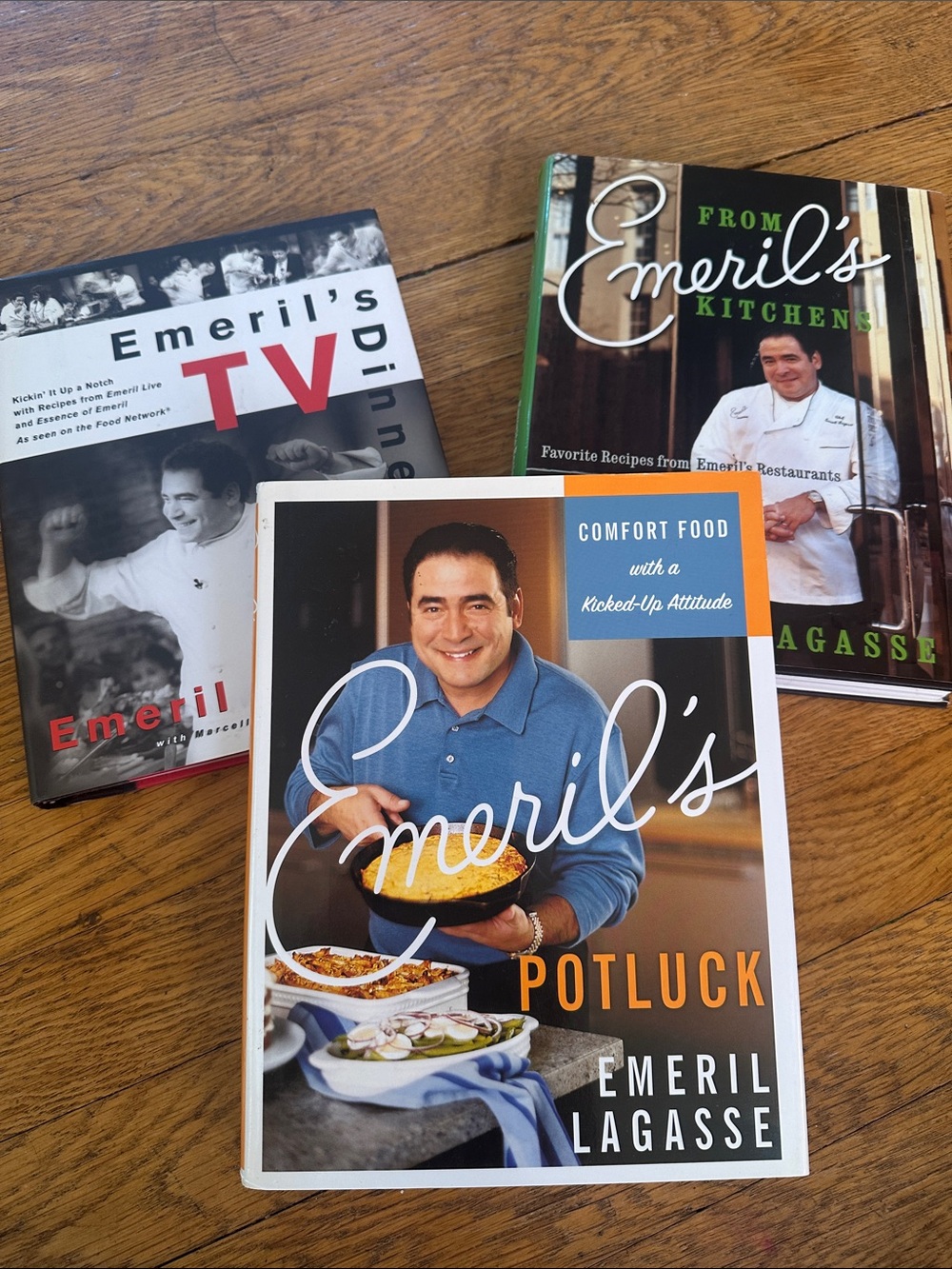 Emeril Lagasse Cookbook Collection - Set of 3 Books
